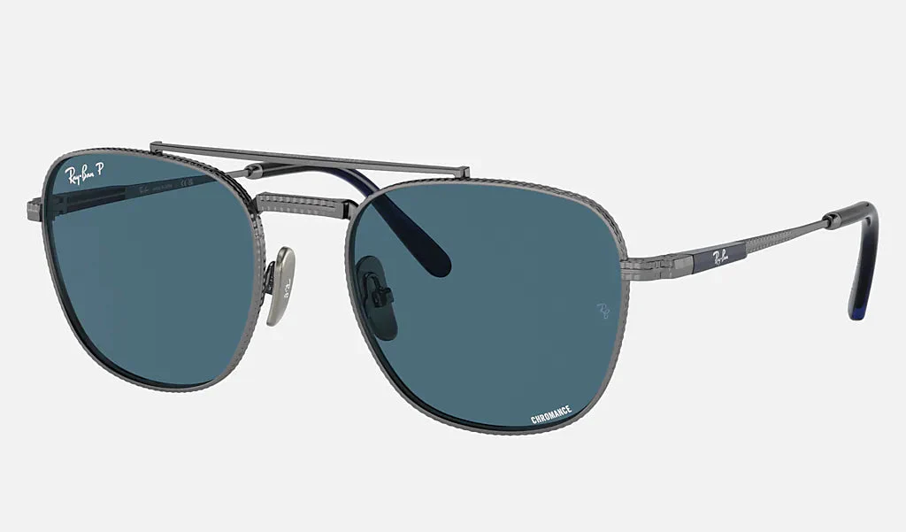 [RB8258-3142S2] Lentes de Sol Ray-Ban Frank II Titanium RB8258